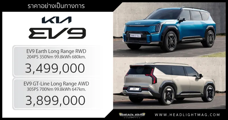 Kia EV9 Earth Long Range RWD